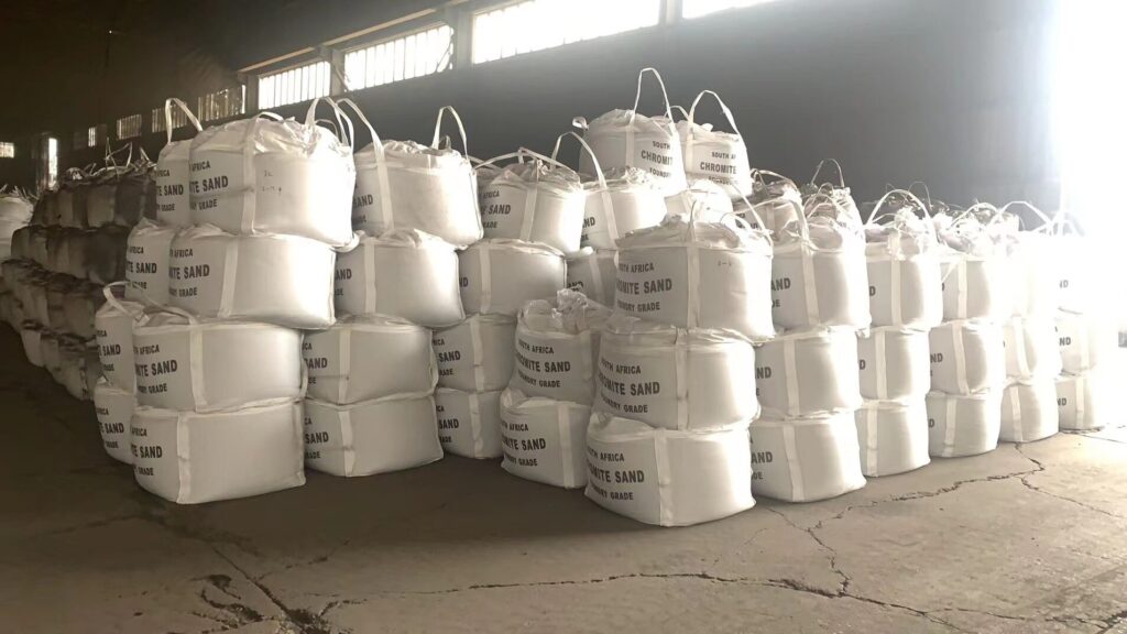 رمل مسبك عالي الجودة للبيع -1-Chromite Sand-Haixu Abrasives